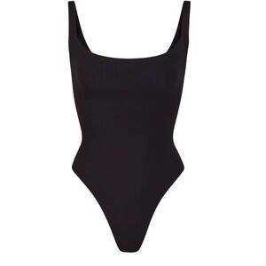 Skims Fits Everybody SQUARE NECK BODYSUIT in black 2X/3X
